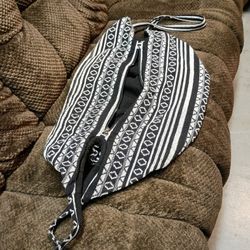 Black And White Shoulder Bag 