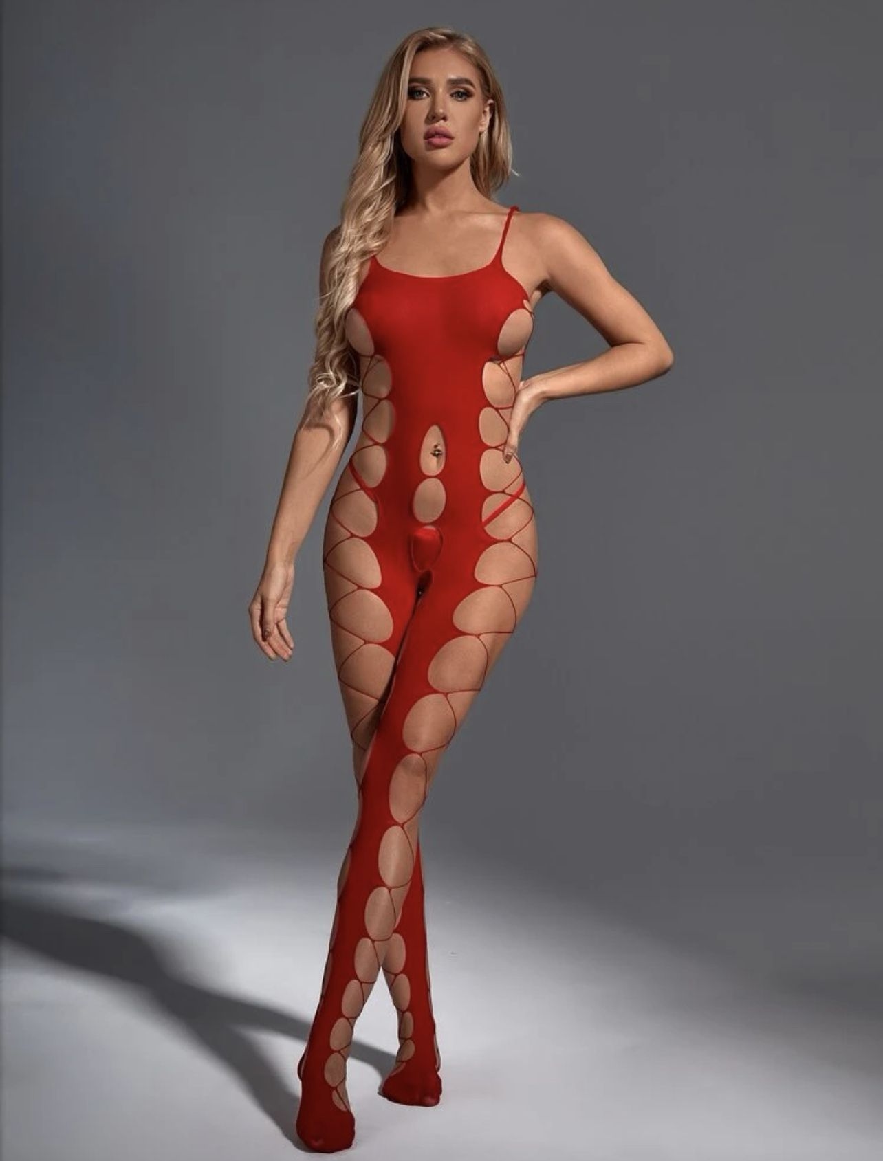 SEXY Fishnet Cut-out Mesh Bodystocking *NEW*