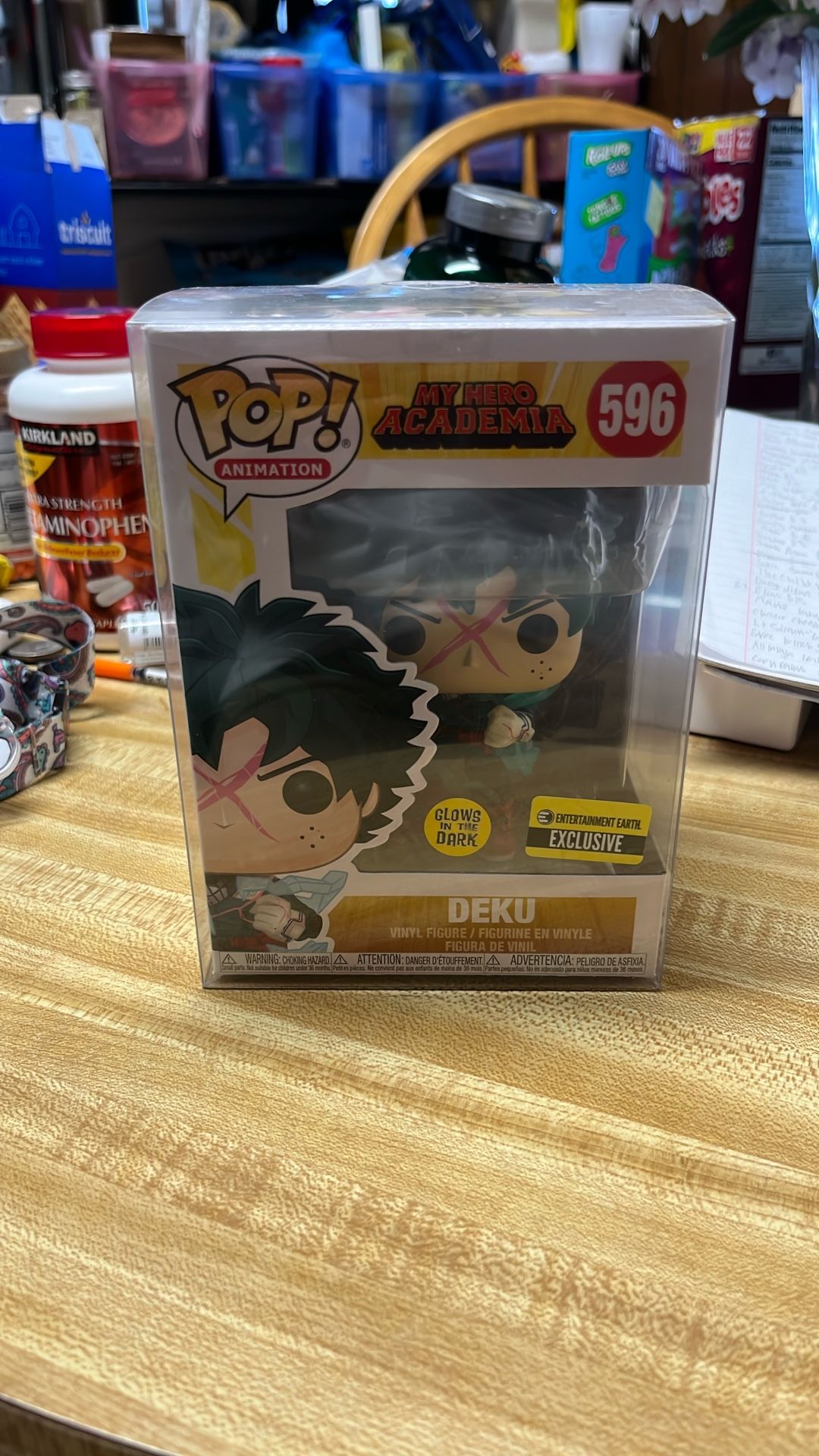 Deku Funko Pop Glow In The Dark Entertainment Earth Exclusive