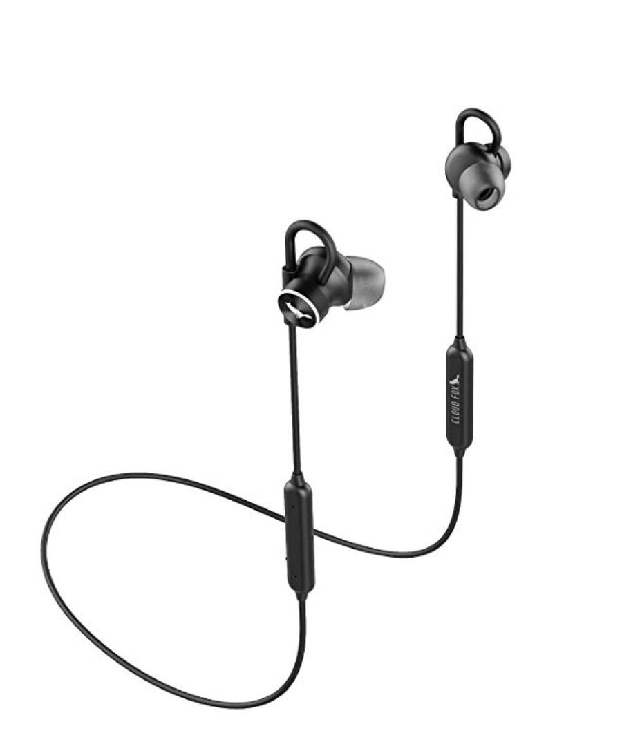 H4 IPX6 Waterproof Bluetooth Headphones, Wireless Sport Magnetic Earbuds with Mic, Hi-Fi Stereo in-Ear Earphones, Quick Charge, 8Hrs Playtime, Secure