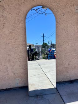 Arched Full Length Mirror With Stand FURNITURE