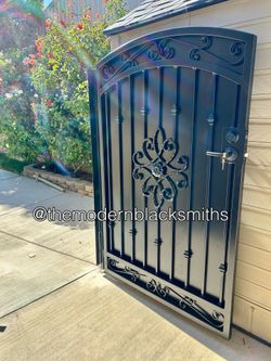 Custom iron gate
