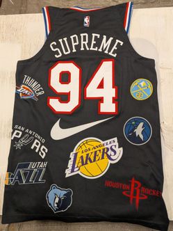 Nike Supreme NBA Basketball Jersey 94