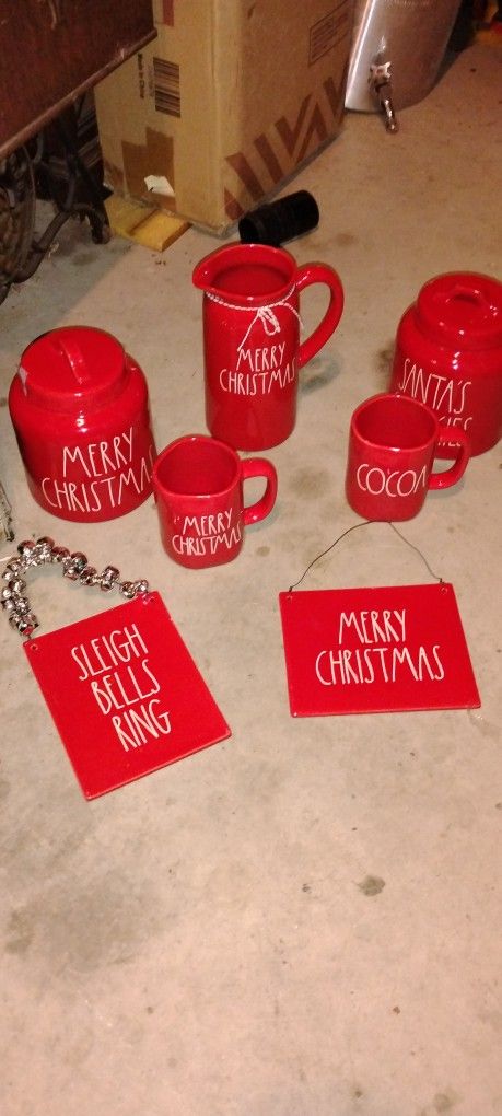 RAE DUNN LOT CHRISTMAS