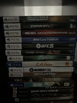 Playstation 5 Games ( Brand New & Opened )