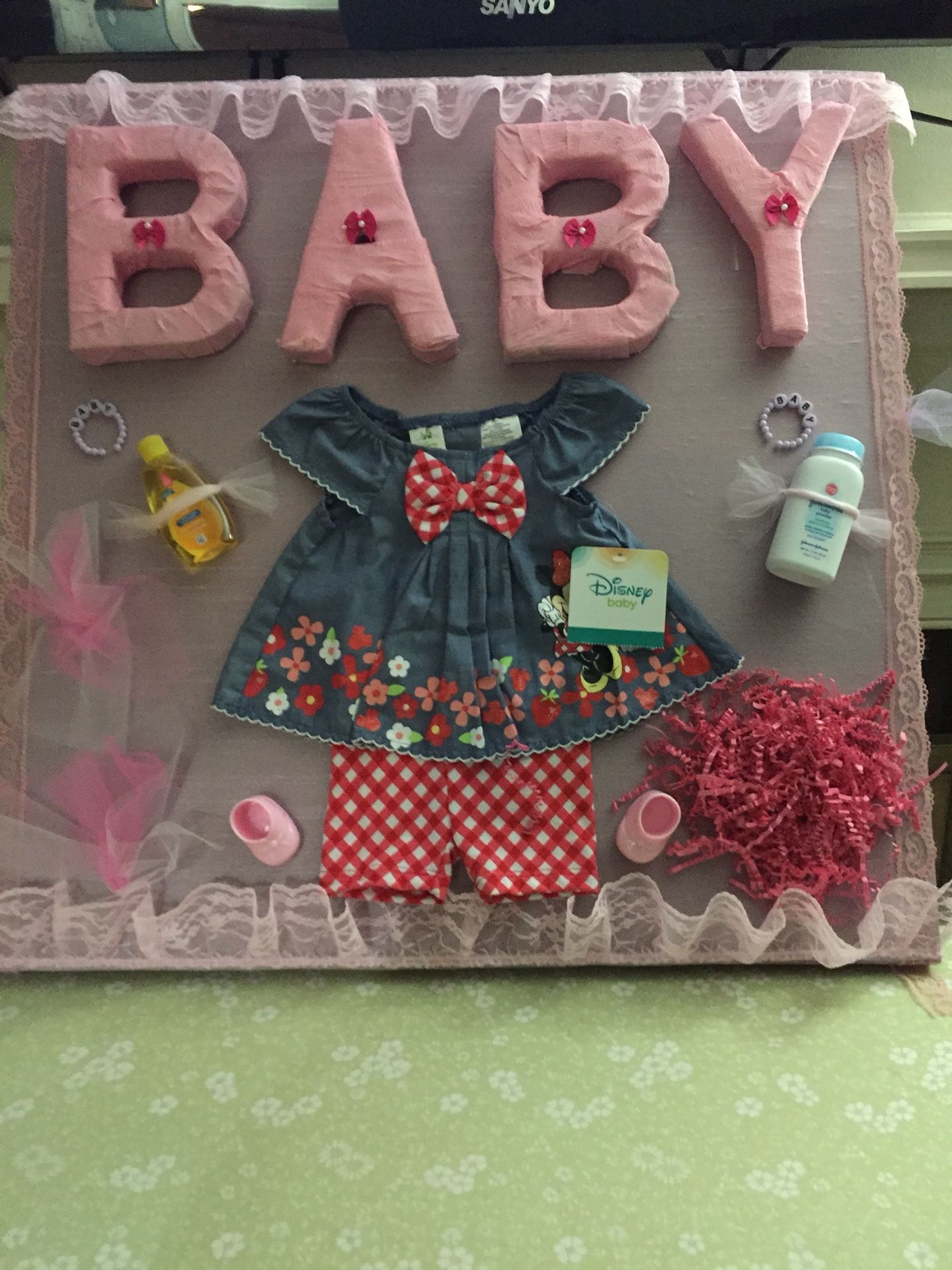 Baby Girl, Baby Shower back drop