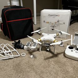 DJI Phantom 3 4k Drone With Camera