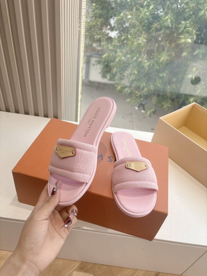 Pink flip-flops