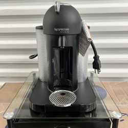☕ Nespresso VertuoLine Coffee & Espresso Machine – Matte Black + Pod Drawer Stand