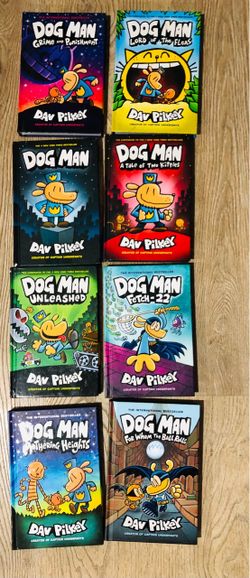 Dog Man Book Collection by Dav Pilkey – Like New Condition!