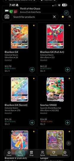 ISO Pokemon Cards