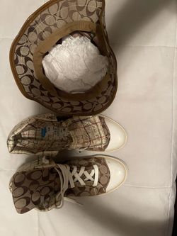 Brand New Coach Sneakers & Hat