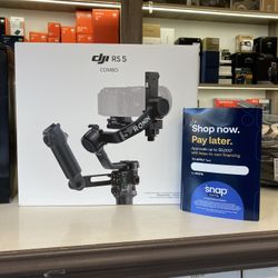 DJI RS 5 Combo Camera Stabilizer (Located In Downey, CA)