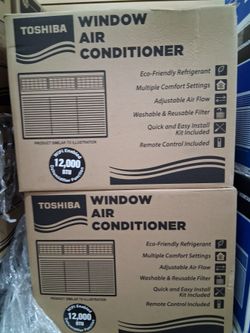 12000btu windows Ac by Toshiba smart WiFi.  Brand new.