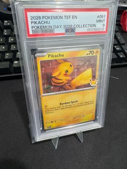Pikachu Day PSA 9