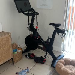 Peloton With Female And Male Shoes  