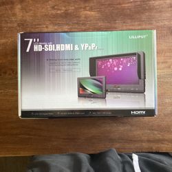 Lilliput 667H001 7 In. Field Monitor With HDMI And Camera Battery Slot 667GL-70NP-H-Y