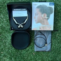 Shoks Mini Open Run Headphones Used $80