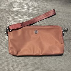 Lululemon Now And Always Women's  Zipper Pouch Clutch Wristlet Bag