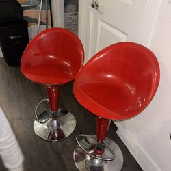 Red Bar Stools 