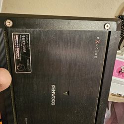 Kenwood Excelon 5 Channel Amplifier Absolutely Amazing Performance 