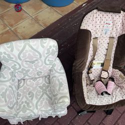 Baby / Toddler Car Seat/ Rocker/ Panda Rocker