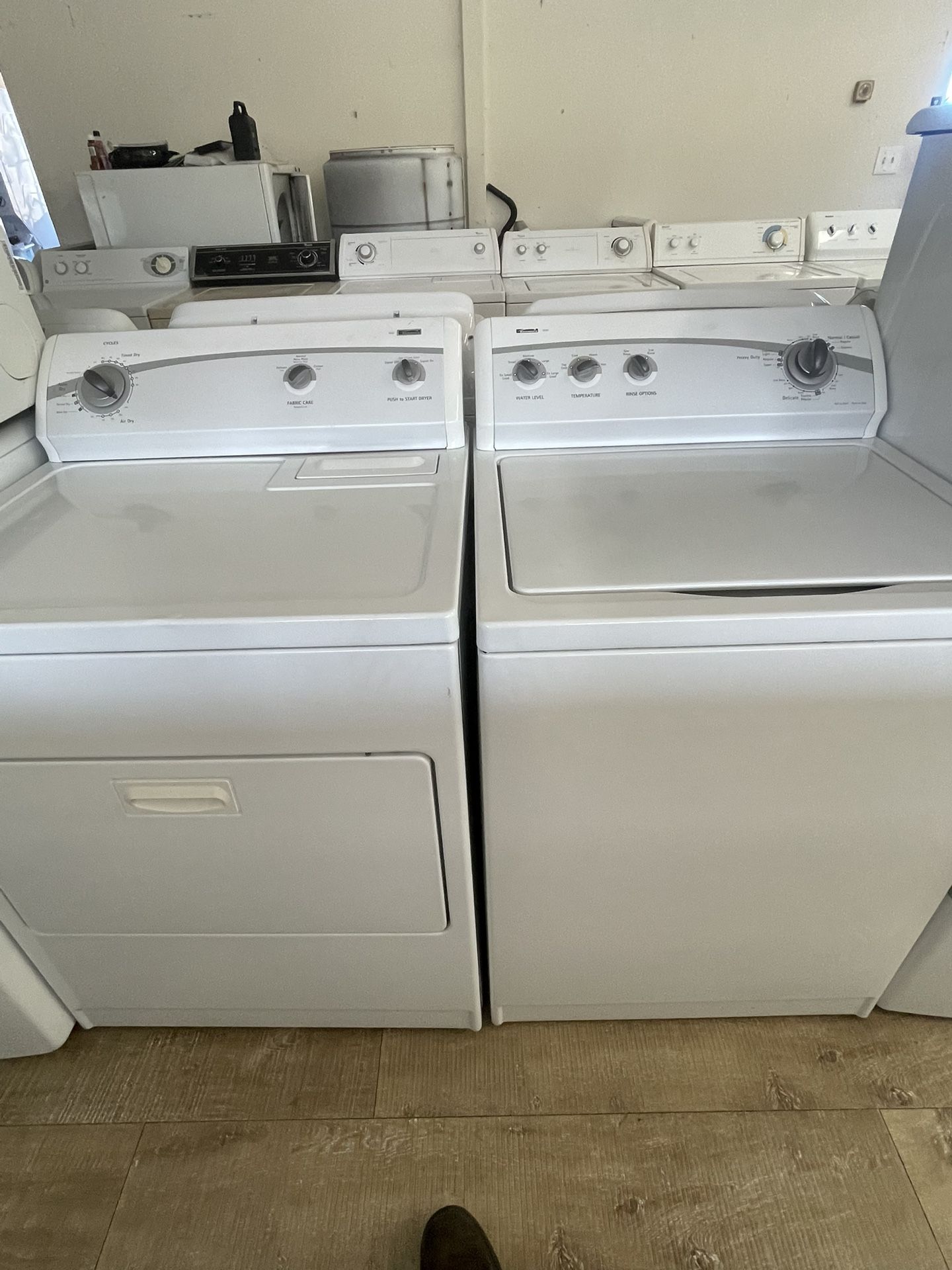 Kenmore 500 Electric Dryer And Washer Set In Excellent Condition