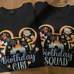 Disney Birthday Shirts