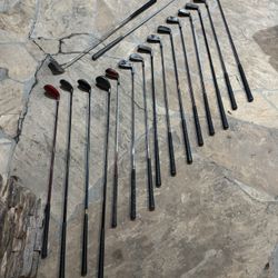 Golf Clubs (Driver, Hybrids, Irons, Putters)