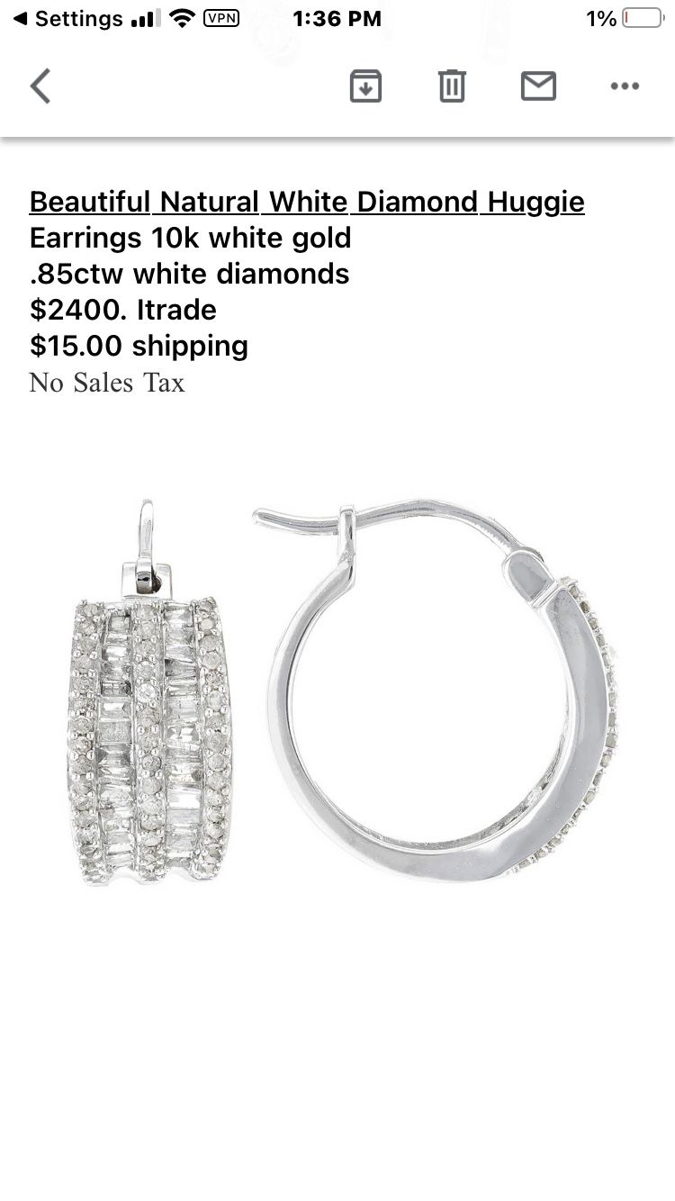 Diamond Earrings 