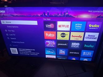 55 inch Insignia TV with Roku $140