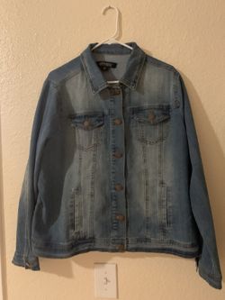 New Jean jacket 1X