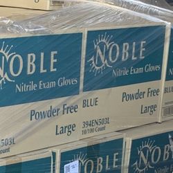 Large Powder Free Nitrile Exam