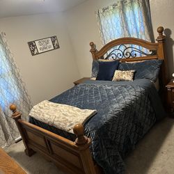 Queen Bedroom Set With Mattress And Boxspring 