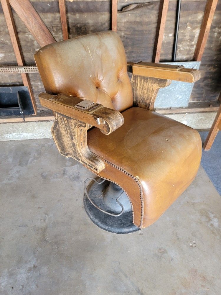 Antique barber chair antique twin bed frame