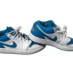 Nike Air Jordan 1 Low Retro GS “Aquatone”Worn