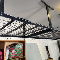 Overhead Garage Storage Rack, DIY, 3x8s $120 & 3x6s $120