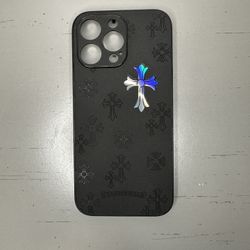 Chrome Cross Shockproof MagSafe iPhone Case 16 Pro Max