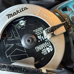 Saw Makita 15 Amp 7-1/4 in....