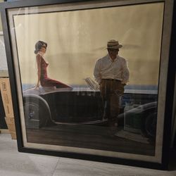 Huge Framed And Matted Print