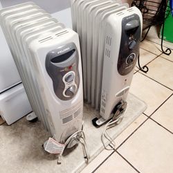 Portable Radiator Heater Lot 2
