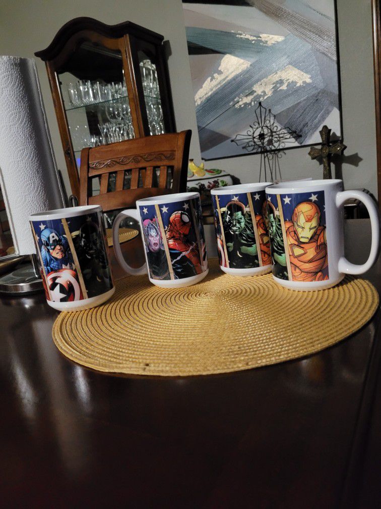 Marvel Coffee Cups