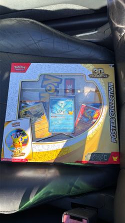 Pokemon 30th Anniversary Poster Box Collection