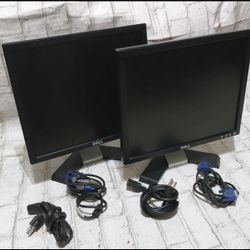 Computer Screen Two Of Them 