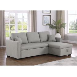 Sleeper Bed Sectional Sofa Couch