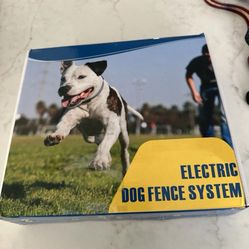 Electric Dog Fence System. 2 Collar Water Proof And Rechargeable.