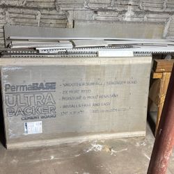 1/2, 3x5 Cement Board’s 