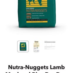 Nutra-Nuggets Dog Food 