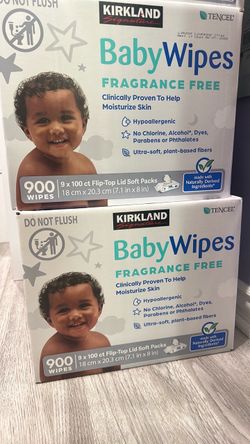 2 pack BabyWipes FRAGRANCE FREE (1800 wipes)