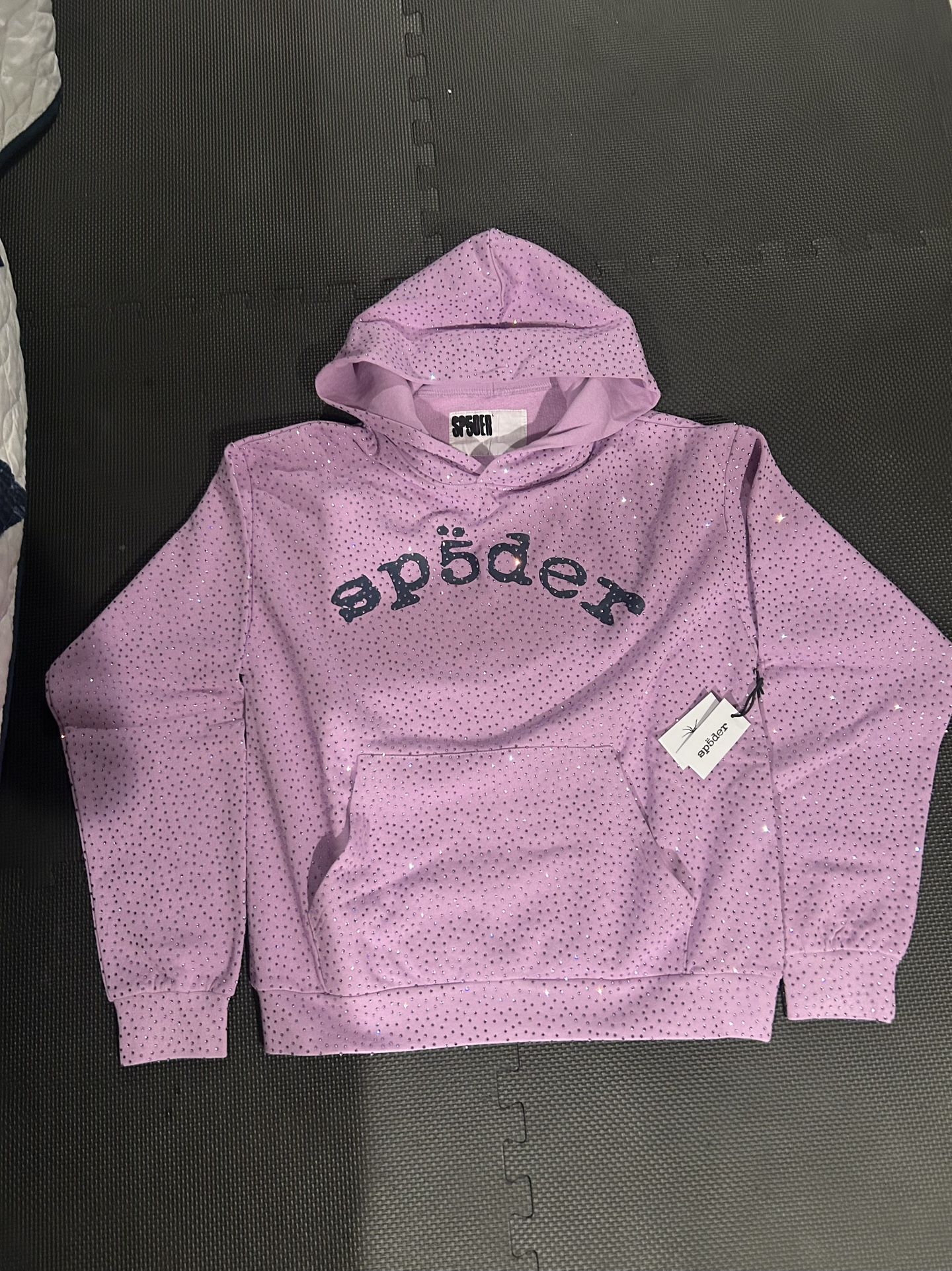 Purple VVS Sp5der Hoodie
